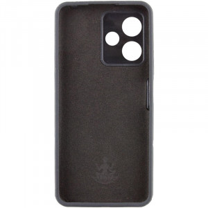 Чехол Silicone Cover Lakshmi Full Camera (AAA) для Xiaomi Redmi 13 4G / Poco M6 4G Черный / Black