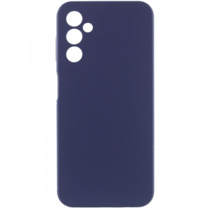 Чехол Silicone Cover Lakshmi Full Camera (AAA) для Samsung Galaxy M35 5G Темно-синий / Midnight blue