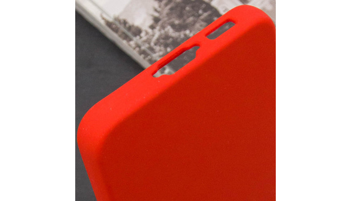 Чехол Silicone Cover Lakshmi Full Camera (AAA) для Samsung Galaxy S24 FE Красный / Red - фото