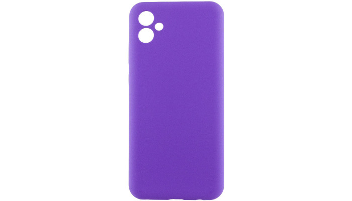 Чехол Silicone Cover Lakshmi Full Camera (AAA) для Samsung Galaxy A06 Фиолетовый / Amethyst - фото