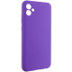 Чехол Silicone Cover Lakshmi Full Camera (AAA) для Samsung Galaxy A06 Фиолетовый / Amethyst - фото