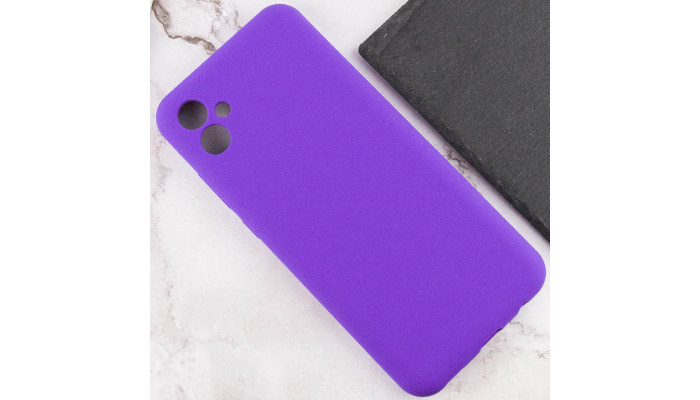 Чехол Silicone Cover Lakshmi Full Camera (AAA) для Samsung Galaxy A06 Фиолетовый / Amethyst - фото