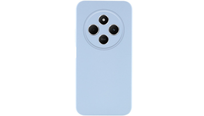 Чехол Silicone Cover Lakshmi Full Camera (AAA) для Xiaomi Redmi 14C / Poco C75 Голубой / Sweet Blue - фото