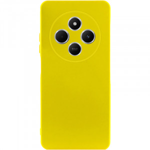 Чехол Silicone Cover Lakshmi Full Camera (AAA) для Xiaomi Redmi 14C / Poco C75 Желтый / Yellow