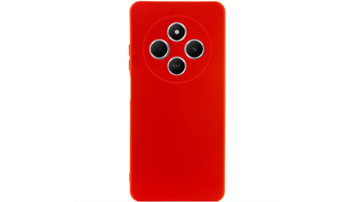 Чехол Silicone Cover Lakshmi Full Camera (AAA) для Xiaomi Redmi 14C / Poco C75 Красный / Red - фото