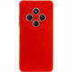 Чехол Silicone Cover Lakshmi Full Camera (AAA) для Xiaomi Redmi 14C / Poco C75 Красный / Red - фото