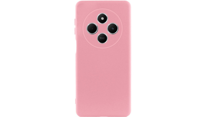 Чехол Silicone Cover Lakshmi Full Camera (AAA) для Xiaomi Redmi 14C / Poco C75 Розовый / Light pink - фото