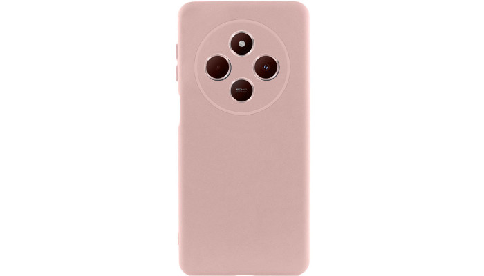 Чехол Silicone Cover Lakshmi Full Camera (AAA) для Xiaomi Redmi 14C / Poco C75 Розовый / Pink Sand - фото