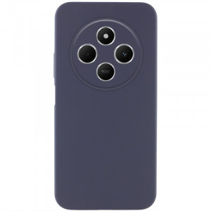 Чехол Silicone Cover Lakshmi Full Camera (AAA) для Xiaomi Redmi 14C / Poco C75 Серый / Dark Gray