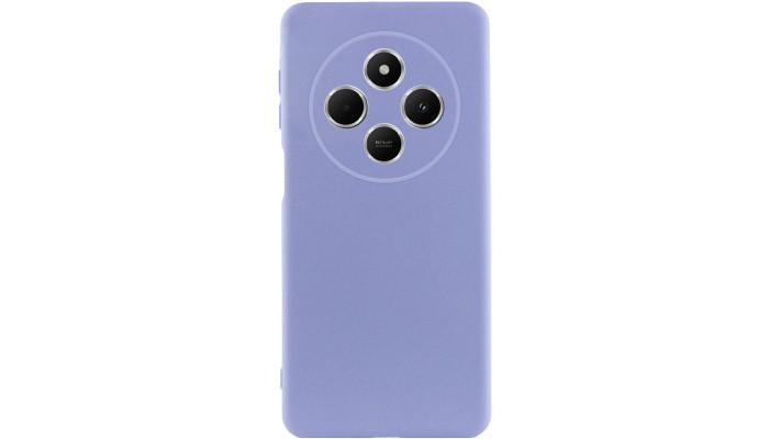 Чехол Silicone Cover Lakshmi Full Camera (AAA) для Xiaomi Redmi 14C / Poco C75 Сиреневый / Dasheen - фото