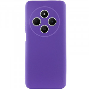 Чехол Silicone Cover Lakshmi Full Camera (AAA) для Xiaomi Redmi 14C / Poco C75 Фиолетовый / Amethyst