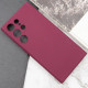 Чехол Silicone Cover Lakshmi Full Camera (AAA) для Samsung Galaxy S25 Ultra Бордовый / Plum - фото