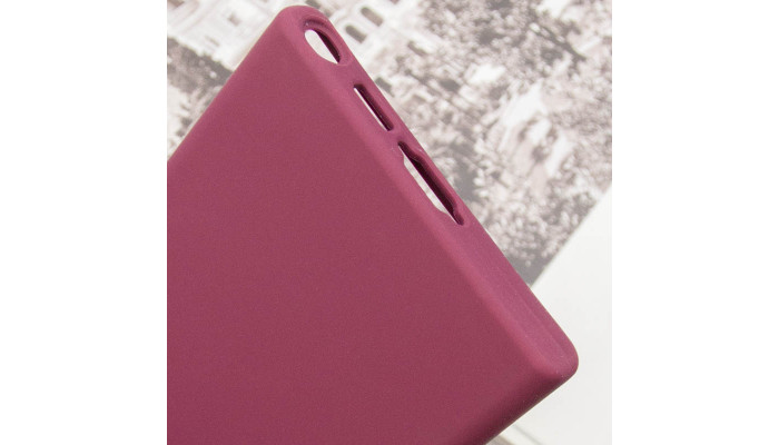 Чехол Silicone Cover Lakshmi Full Camera (AAA) для Samsung Galaxy S25 Ultra Бордовый / Plum - фото