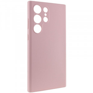 Чехол Silicone Cover Lakshmi Full Camera (AAA) для Samsung Galaxy S25 Ultra Розовый / Pink Sand