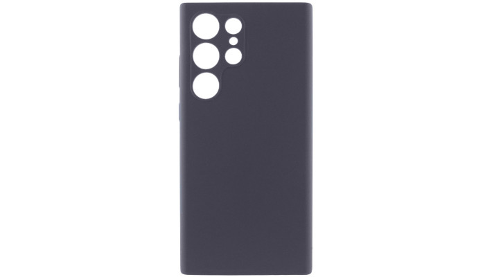 Чехол Silicone Cover Lakshmi Full Camera (AAA) для Samsung Galaxy S25 Ultra Серый / Dark Gray - фото