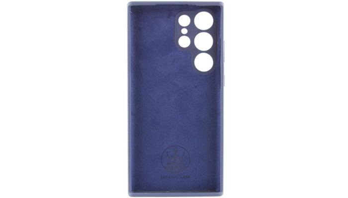 Чехол Silicone Cover Lakshmi Full Camera (AAA) для Samsung Galaxy S25 Ultra Темно-синий / Midnight blue - фото