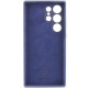 Чехол Silicone Cover Lakshmi Full Camera (AAA) для Samsung Galaxy S25 Ultra Темно-синий / Midnight blue - фото