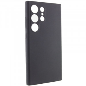 Чехол Silicone Cover Lakshmi Full Camera (AAA) для Samsung Galaxy S25 Ultra Черный / Black