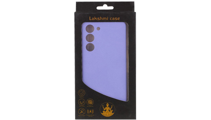 Чохол Silicone Cover Lakshmi Full Camera (AAA) для Samsung Galaxy S25+ Бузковий / Dasheen - фото