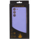 Чехол Silicone Cover Lakshmi Full Camera (AAA) для Samsung Galaxy S25 Сиреневый / Dasheen - фото