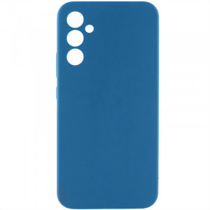 Чехол Silicone Cover Lakshmi Full Camera (AAA) для Samsung Galaxy A36 5G Синий / Denim Blue