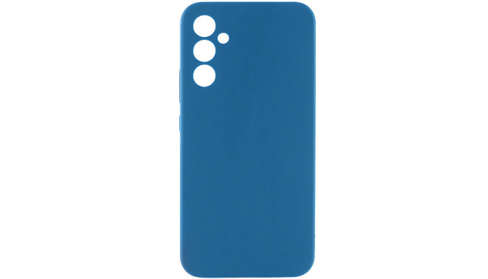 Чехол Silicone Cover Lakshmi Full Camera (AAA) для Samsung Galaxy A36 5G Синий / Denim Blue - фото