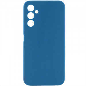 Чехол Silicone Cover Lakshmi Full Camera (AAA) для Samsung Galaxy A26 5G Синий / Denim Blue