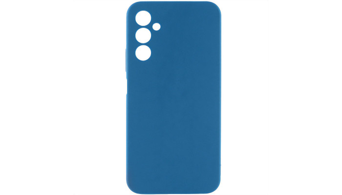 Чехол Silicone Cover Lakshmi Full Camera (AAA) для Samsung Galaxy A26 5G Синий / Denim Blue - фото