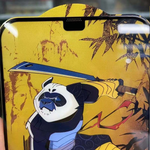 Защитное стекло 5D Anti-static Panda (тех.пак) для Apple iPhone 12 Pro Max (6.7