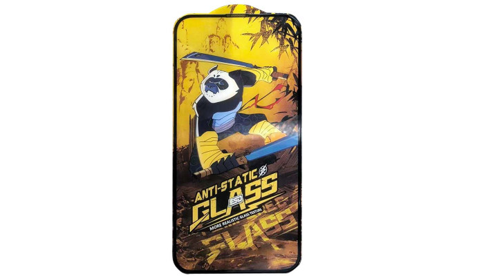 Защитное стекло 5D Anti-static Panda (тех.пак) для Apple iPhone 13 / 13 Pro / 14 (6.1