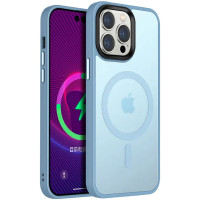 TPU+PC чехол Metal Buttons with MagSafe Colorful для Apple iPhone 12 Pro / 12 (6.1