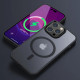 TPU+PC чехол Metal Buttons with MagSafe Colorful для Apple iPhone 12 Pro / 12 (6.1