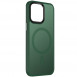 TPU+PC чехол Metal Buttons with MagSafe Colorful для Apple iPhone 14 (6.1") Зеленый