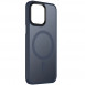 TPU+PC чохол Metal Buttons with MagSafe Colorful для Apple iPhone 15 (6.1") Синій
