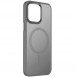 TPU+PC чехол Metal Buttons with MagSafe Colorful для Apple iPhone 15 (6.1") Серый
