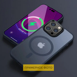 TPU+PC чехол Metal Buttons with MagSafe Colorful для Apple iPhone 16 Pro (6.3