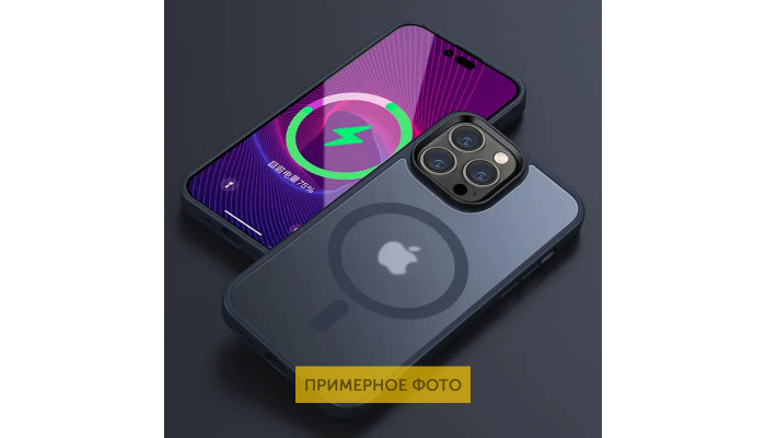 TPU+PC чохол Metal Buttons with MagSafe Colorful для Apple iPhone 16 Pro (6.3