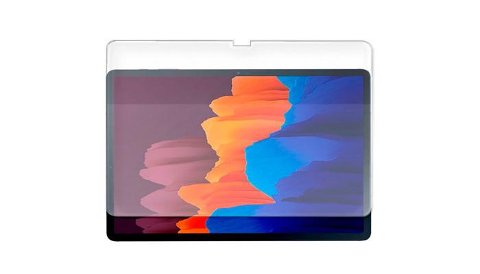 Захисне скло Ultra 0.33mm (коробка) для Samsung Galaxy Tab S7+ / S8+ / S7 FE / S9+ /S9 FE+ 12.4'' Прозорий - фото