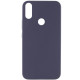 Чехол Silicone Cover Lakshmi (AAA) для Xiaomi Redmi Note 7 / Note 7 Pro / Note 7s Серый / Dark Gray - фото