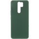 Чехол Silicone Cover Lakshmi (AAA) для Xiaomi Redmi Note 8 Pro Зеленый / Cyprus Green - фото