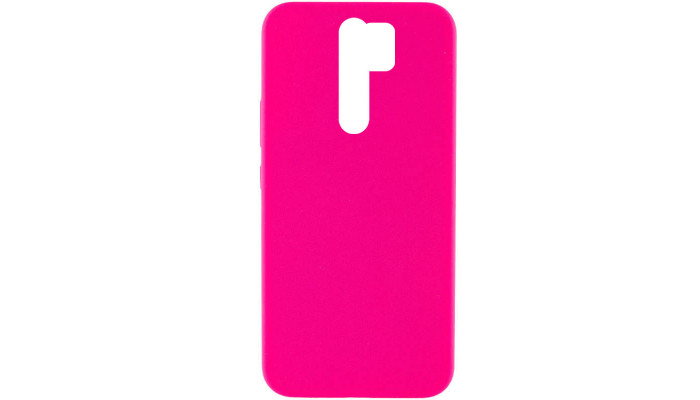 Чехол Silicone Cover Lakshmi (AAA) для Xiaomi Redmi Note 8 Pro Розовый / Barbie pink - фото