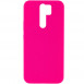 Чохол Silicone Cover Lakshmi (AAA) для Xiaomi Redmi Note 8 Pro Рожевий / Barbie pink