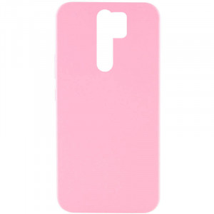 Чохол Silicone Cover Lakshmi (AAA) для Xiaomi Redmi Note 8 Pro Рожевий / Light pink