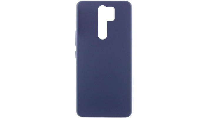 Чехол Silicone Cover Lakshmi (AAA) для Xiaomi Redmi Note 8 Pro Темно-синий / Midnight blue - фото