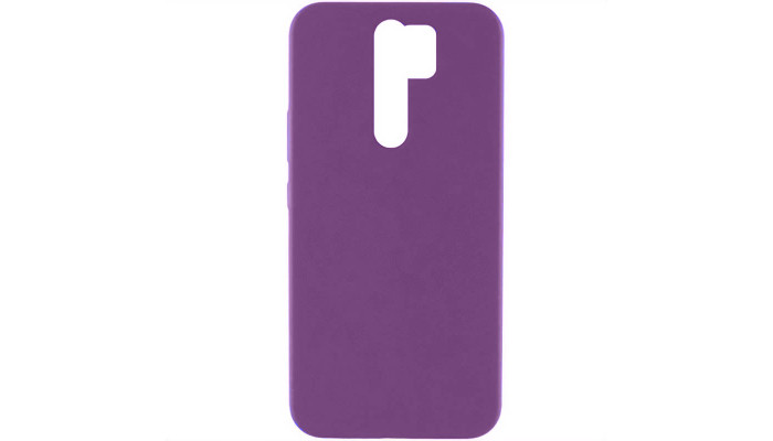 Чохол Silicone Cover Lakshmi (AAA) для Xiaomi Redmi Note 8 Pro Сливовый / Purple - фото