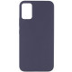 Чохол Silicone Cover Lakshmi (AAA) для Samsung Galaxy A51 4G Сірий / Dark Gray - фото