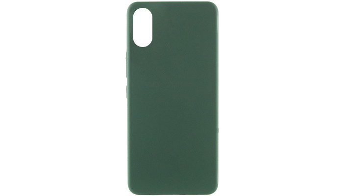 Чехол Silicone Cover Lakshmi (AAA) для Xiaomi Redmi 9C Зеленый / Cyprus Green - фото