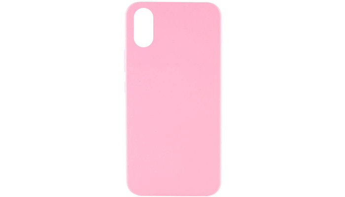 Чохол Silicone Cover Lakshmi (AAA) для Xiaomi Redmi 9C Рожевий / Light pink - фото