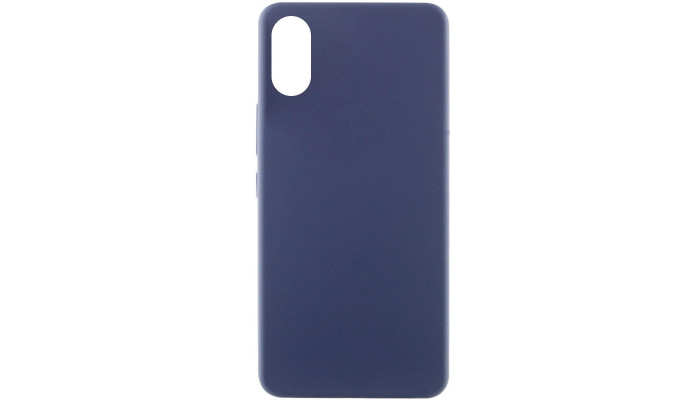 Чехол Silicone Cover Lakshmi (AAA) для Xiaomi Redmi 9C Темно-синий / Midnight blue - фото