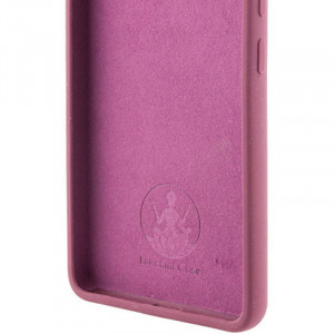 Чехол Silicone Cover Lakshmi (AAA) для Samsung Galaxy S21 FE Бордовый / Plum